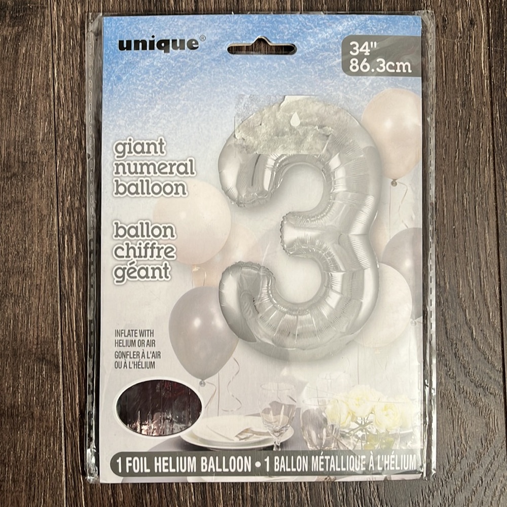 Unique Numeric Balloon - Picture 2 of 7